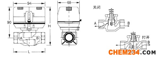 風(fēng)機(jī)盤管電動(dòng)閥