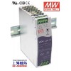 正宗臺(tái)灣明緯WDR-120明緯開關(guān)電源